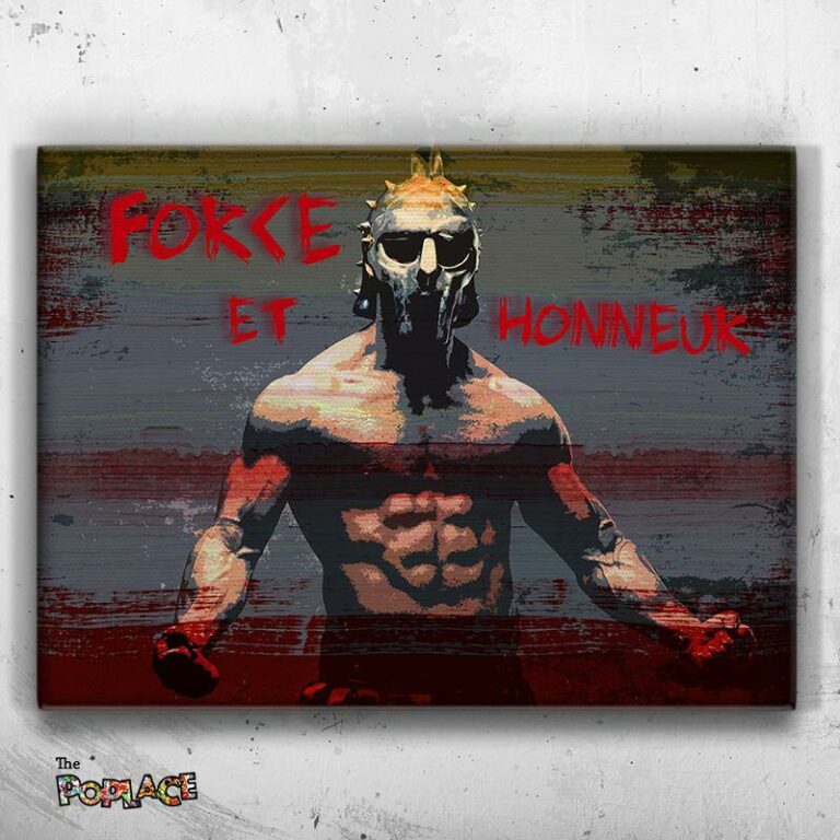 Tableau Force Et Honneur ThePoplace