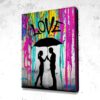 Tableau Pluie d'Amour Color - Tableau Pluie d'Amour Color