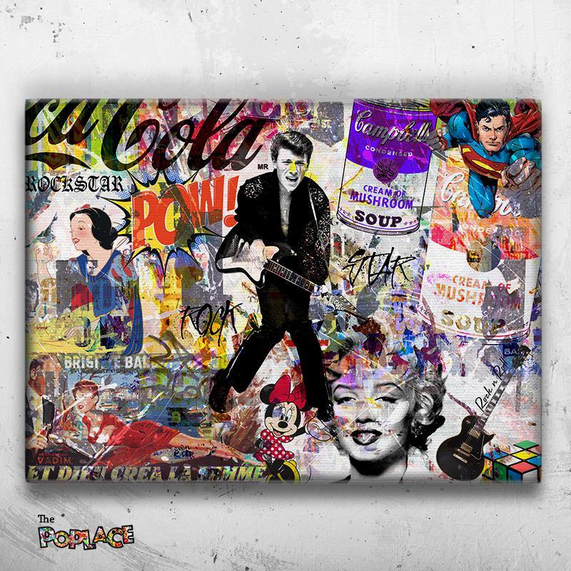 Tableau Pop Art Rock Icons – ThePoplace