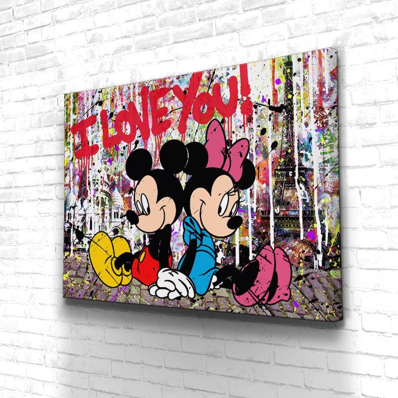 Tableau Mickey Vuitton – ThePoplace