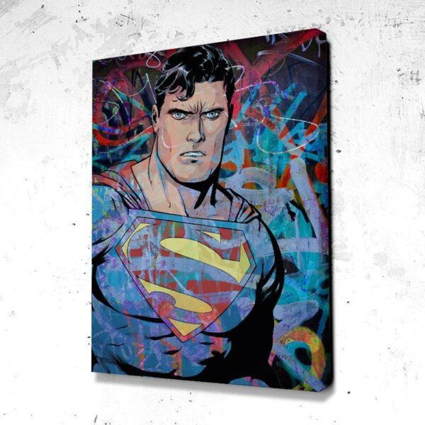 Tableau Superman Graff - Tableau Superman Graff