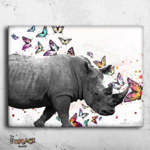 Tableau Amour de rhinocéros - Tableau Amour de rhinocéros