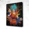 Tableau Goku Blue - Tableau Goku Blue