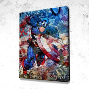 Tableau Captain America - Tableau Captain America
