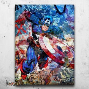 Tableau Captain America - Tableau Captain America