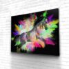 Tableau Cheval Neon - Tableau Cheval Neon