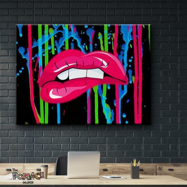 Tableau FLUO LIPS thepoplace