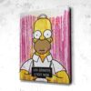 Tableau Homer Simpson Coupable R - Tableau Homer Simpson Coupable R