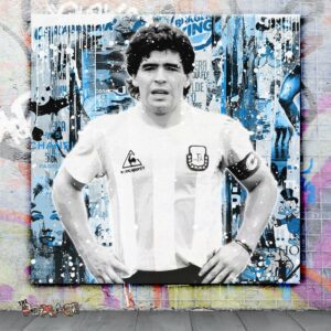 Tableau Diego Maradona - Tableau Diego Maradona