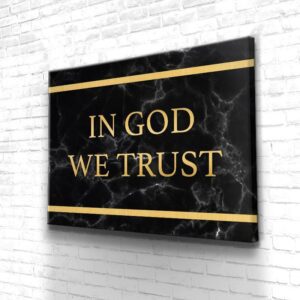 Tableau In God We Trust (black) - Tableau In God We Trust (black)