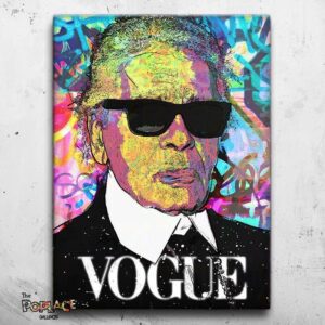 Tableau KARL LAGERFELD FASHION thepoplace