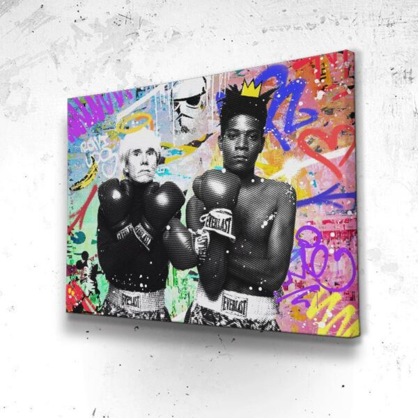Tableau Andy Warhol Basquiat - Tableau Andy Warhol Basquiat