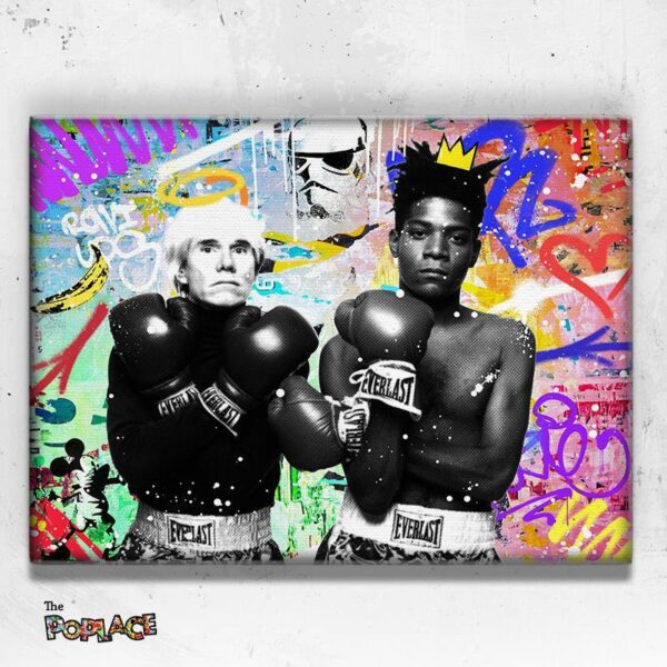 Tableau Andy Warhol Basquiat - Tableau Andy Warhol Basquiat