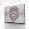 Tableau Lion Hippie - Tableau Lion Hippie