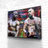 Tableau Mayweather VS Mcgregor Color Face - Tableau Mayweather VS Mcgregor Color Face