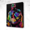 Tableau Mike Tyson Neon - Tableau Mike Tyson Neon