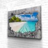 Tableau Wall Plage Paradise - Tableau Wall Plage Paradise
