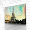 Tableau Paris Tour Eiffel Sky - Tableau Paris Tour Eiffel Sky