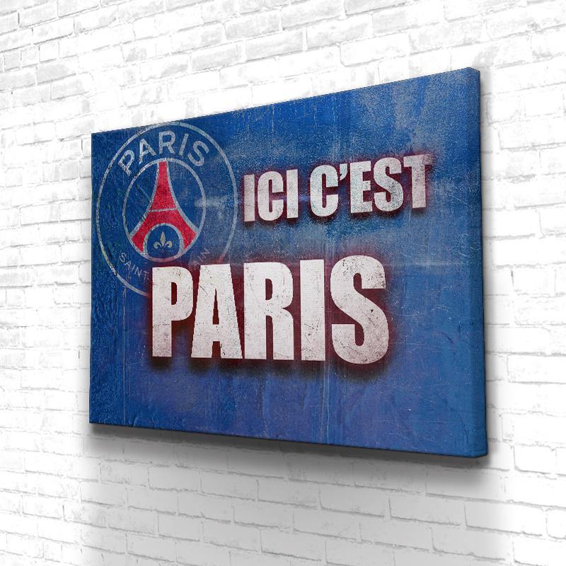 Tableau PSG Ici C'est Paris – ThePoplace