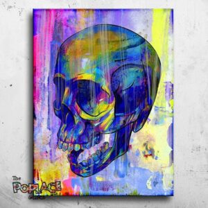 SKULL WATERCOLOR thepoplace