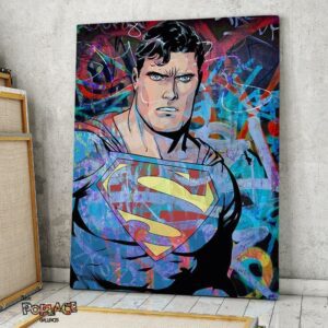 Tableau SUPERMAN GRAFF thepoplace