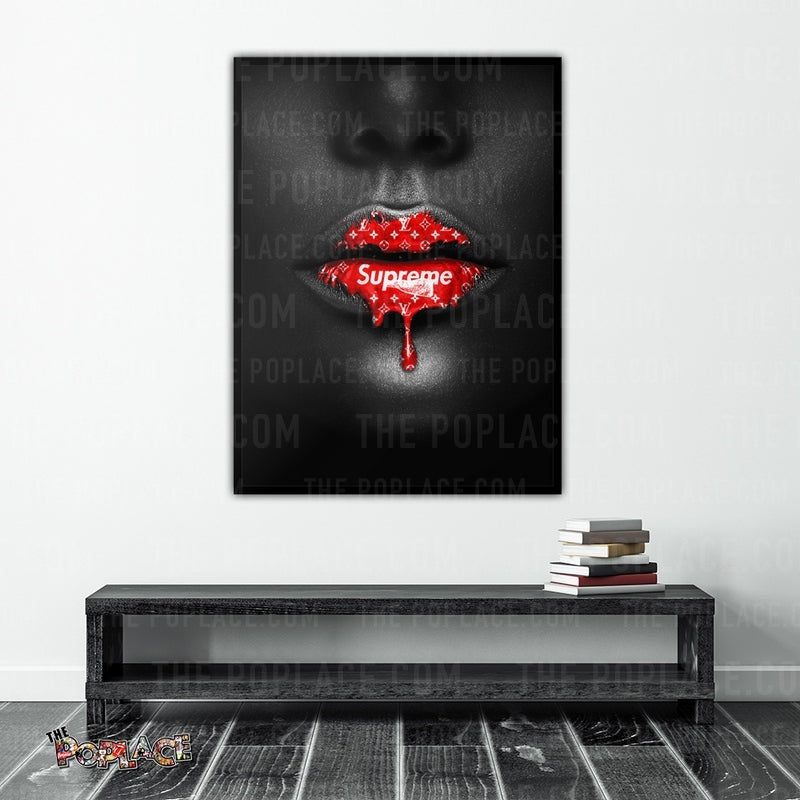 Poster Lèvres Suprême Lv – ThePoplace
