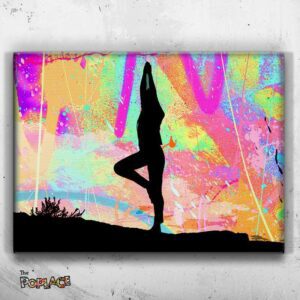 Tableau Yoga Color - Tableau Yoga Color