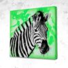 Tableau Zèbre Flashy - Tableau Zèbre Flashy
